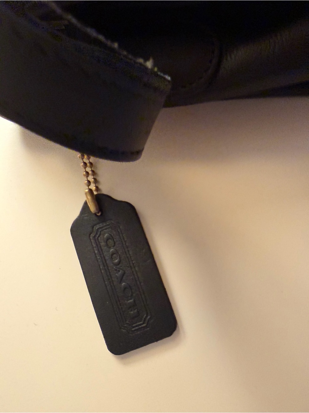 COACH PURSE LEATHER - Picture 3 of 5